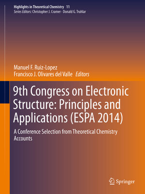 cover image of 9th Congress on Electronic Structure